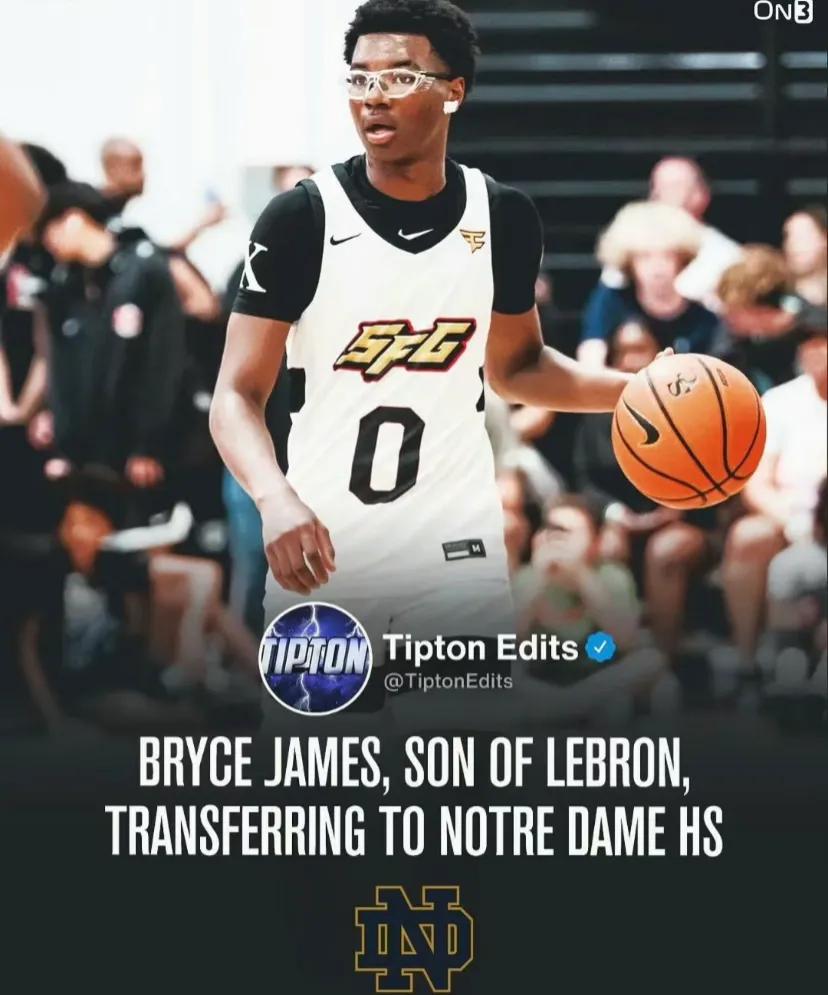 老詹的小儿子Bryce新学期将会前往谢尔曼橡树的圣母院高中就读，不去坎贝霍尔高中