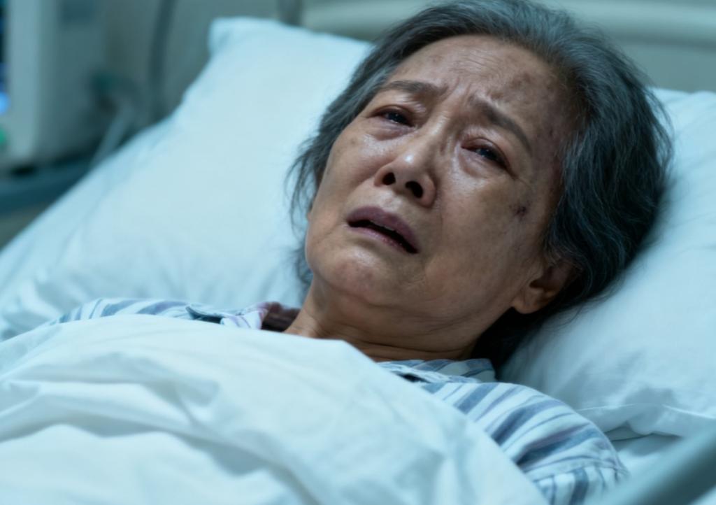 上海一老太太患癌五年花掉七十万，儿子儿媳债台高筑，谁料老太太刚走六十天，儿子去拿