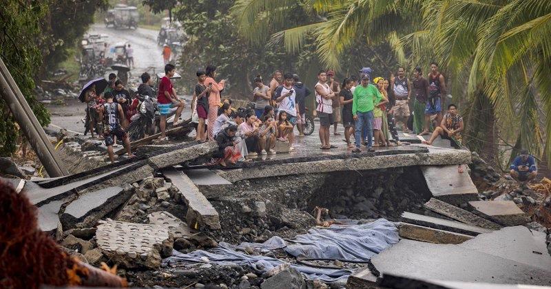 台风在菲律宾造成18人死亡后，向西北方向的台湾省移动，强度减弱为热带风！