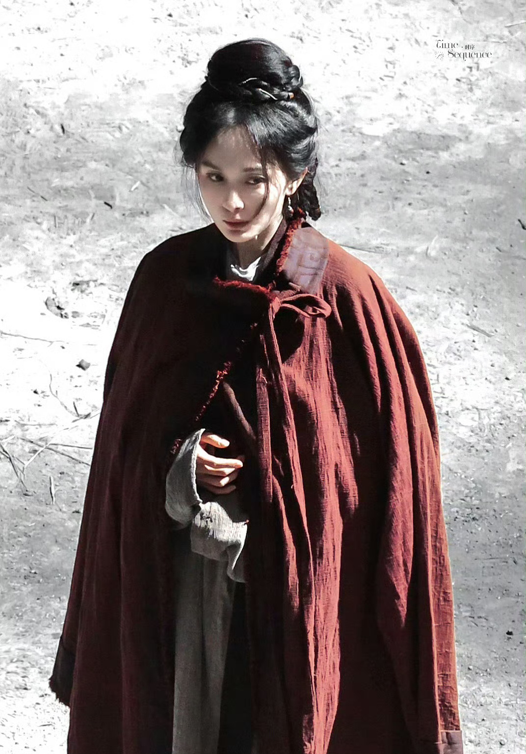 杨幂《江山大同》冯湮儿路透，荆钗布裙难掩其美貌！ 