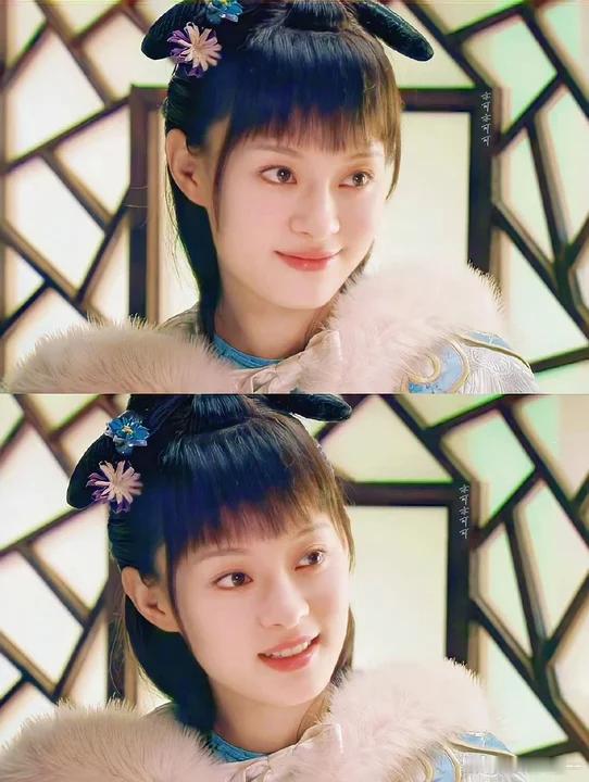 孙俪儿子画个妆直接能演甄嬛了 一化妆直接有古典美人那味儿了，清冷中带点灵动，太适