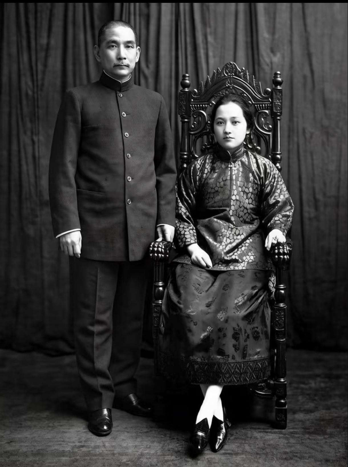 嗨，我是小一。今天分享一组孙夫人宋庆龄和她的家人们的照片。