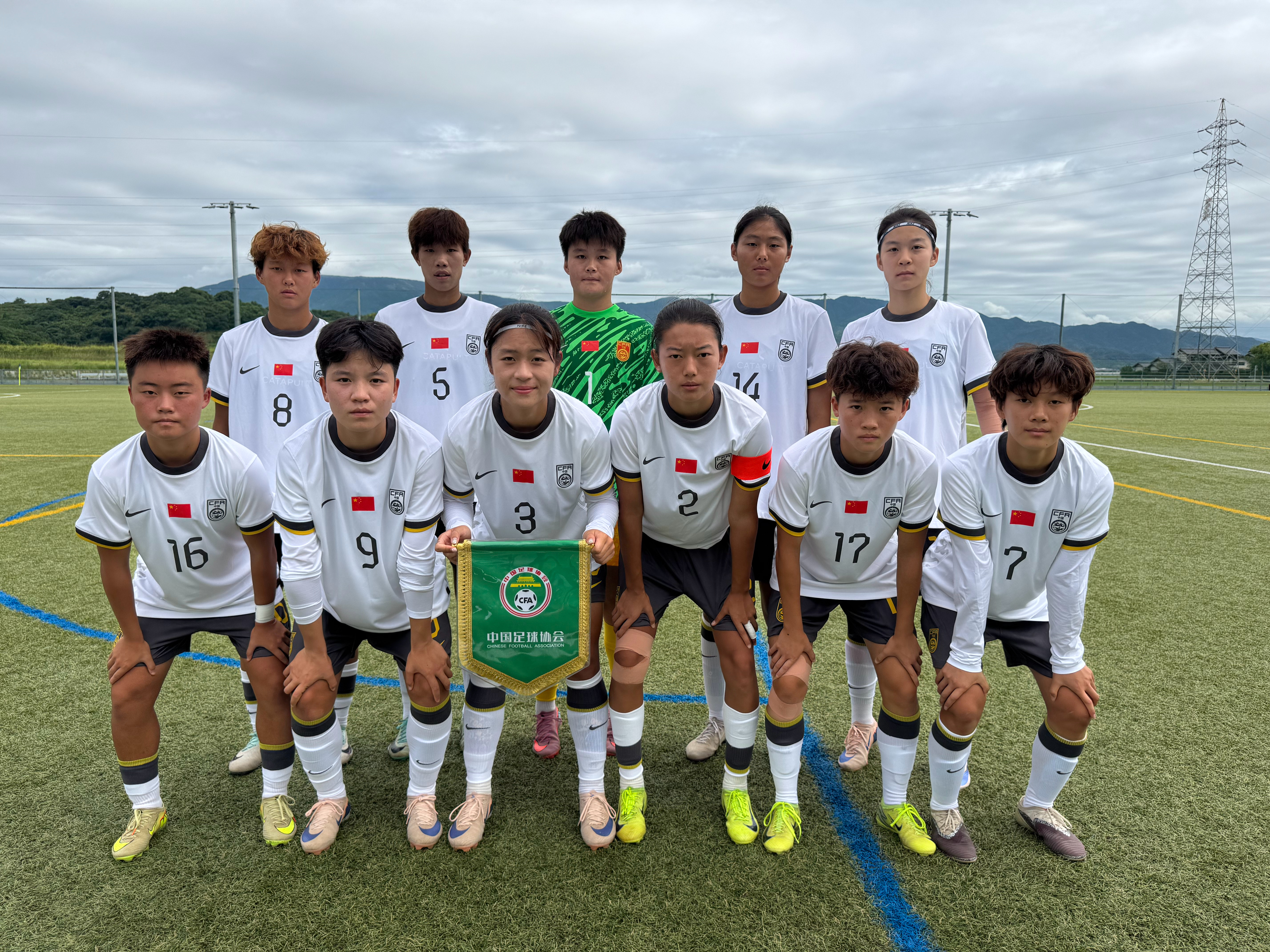 8月27日，在第三十四届中日韩青少年运动会女足赛事最后一场比赛中，中国U‑18女