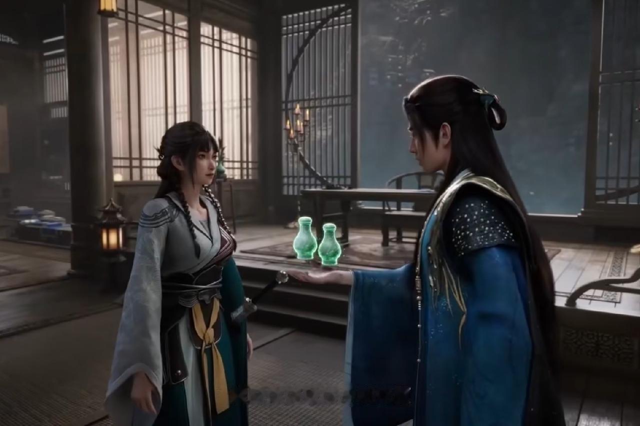 《凡人修仙传》192集三大主要内容：

首先，就是韩立和李缨宁正式相认，赠送了两