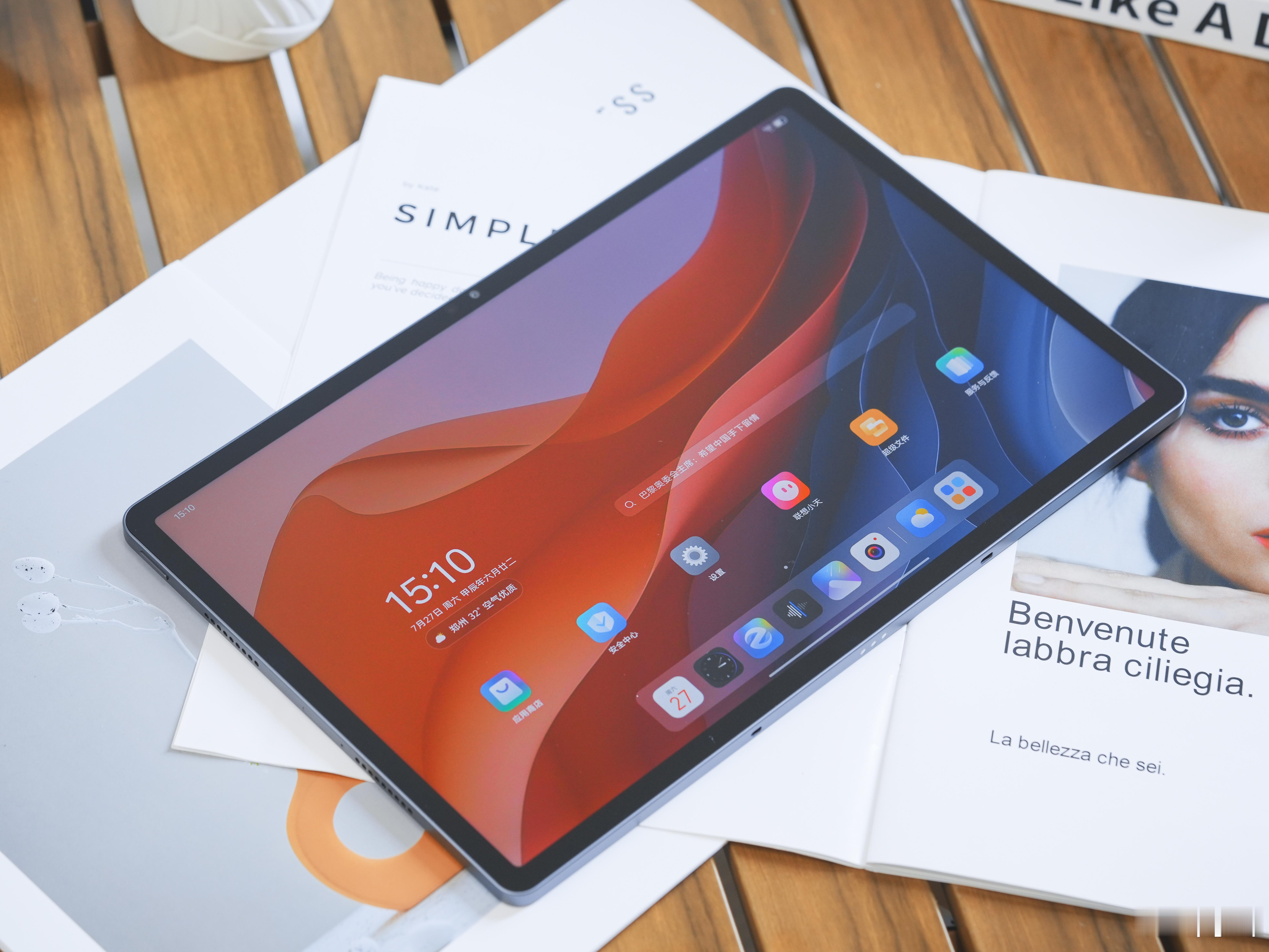 新款联想小新Pad Pro 12.7 舒视版随手拍，视频这两天就来[doge] 