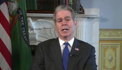 美国财长贝森特今天（北京时间2月11日）在社交媒体发文写道：“中美关系已经达到了