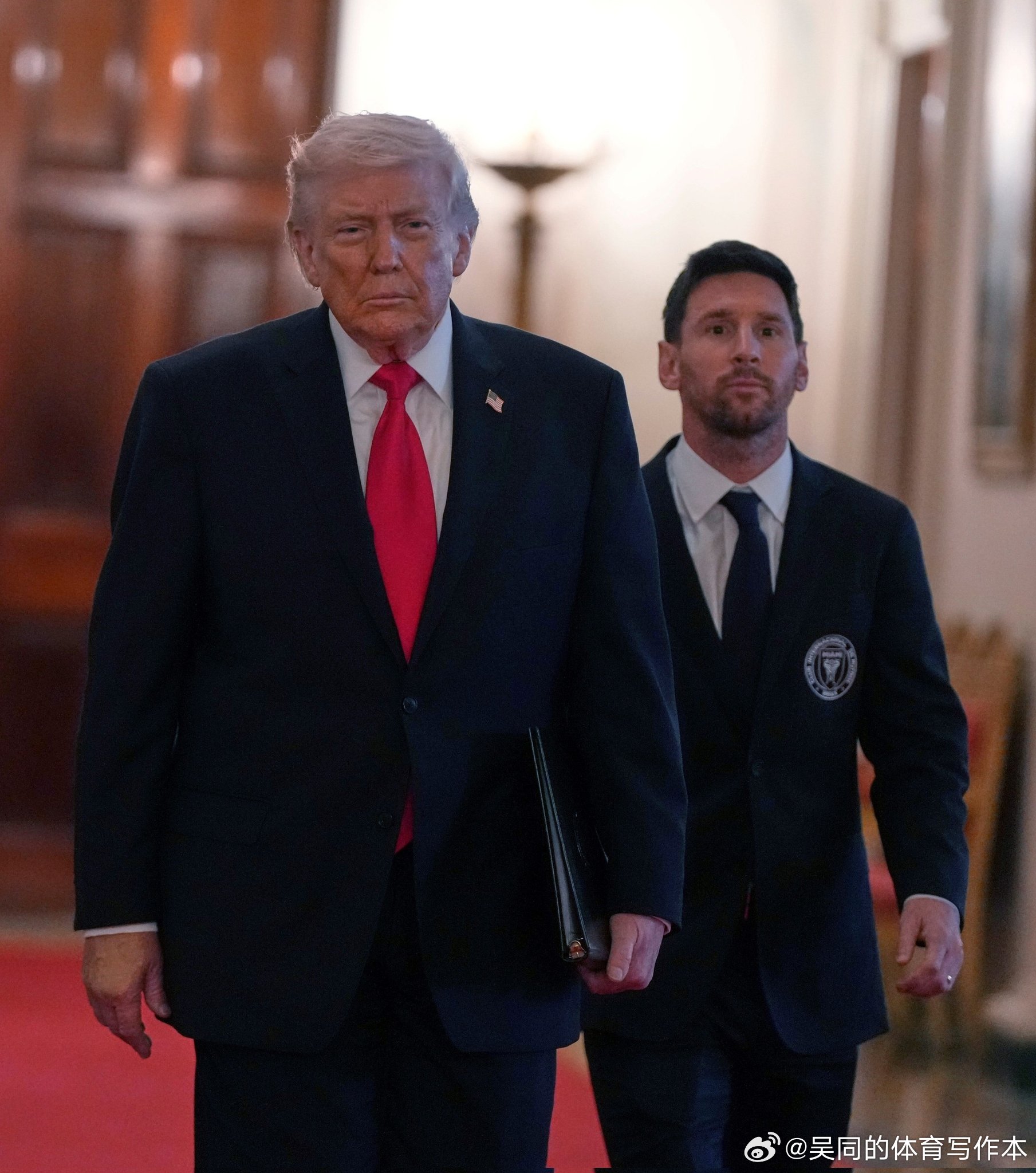 【黄金时代】梅西似乎还挺喜欢川普的川普主义研究美国和欧洲当代史海外新鲜事热点现场