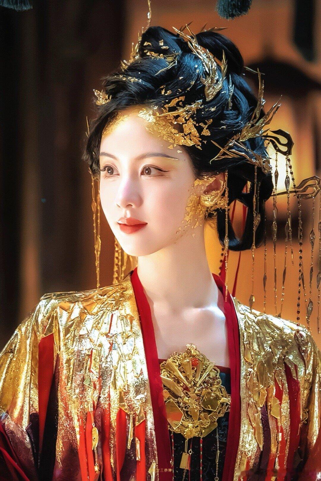 #陈都灵永夜星河##陈都灵[超话]#镜妖也太美腻啦！这个镜妖的妆造真的是拿下我了