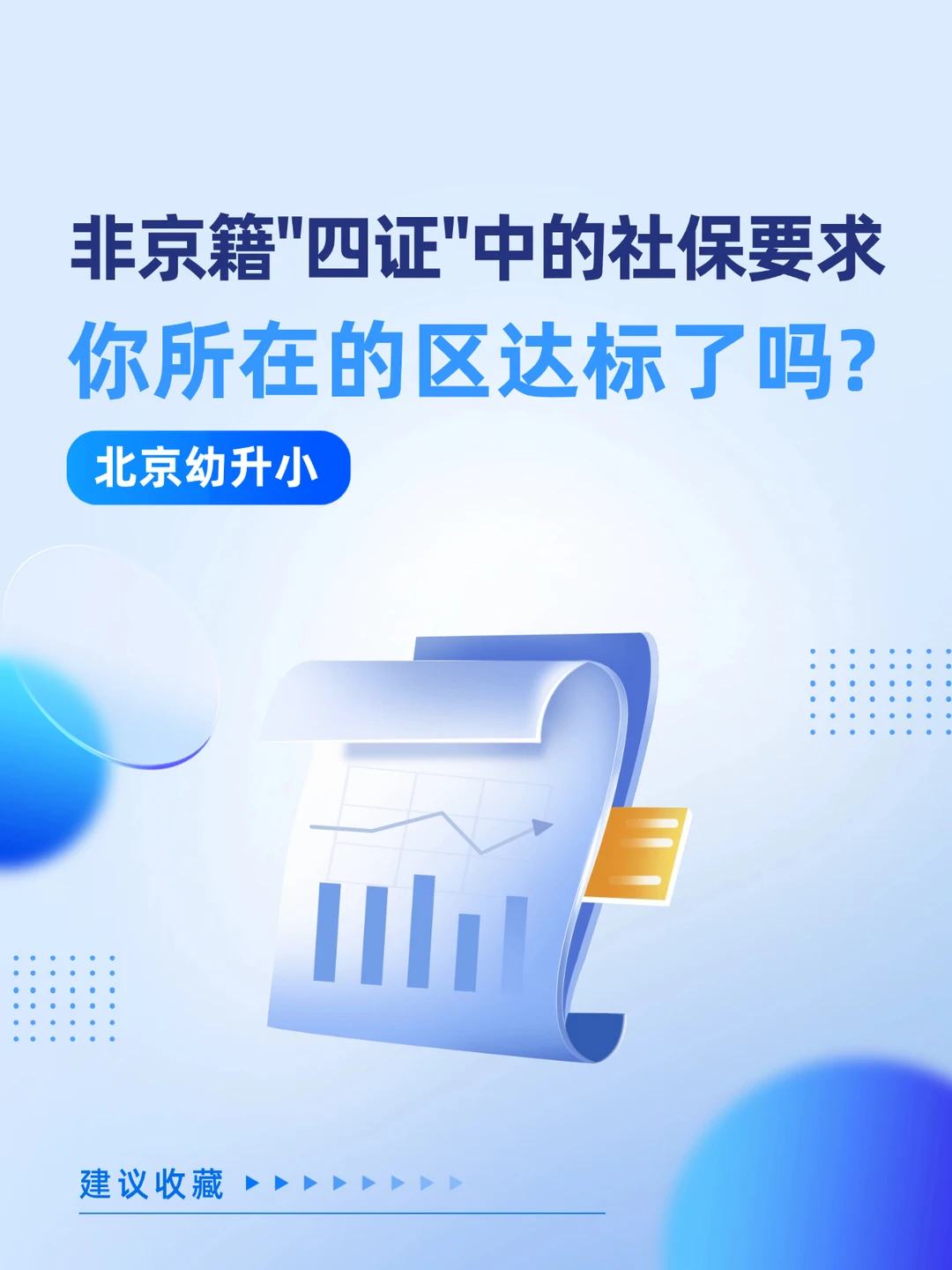 北京“非京籍四证”社保达标了吗？