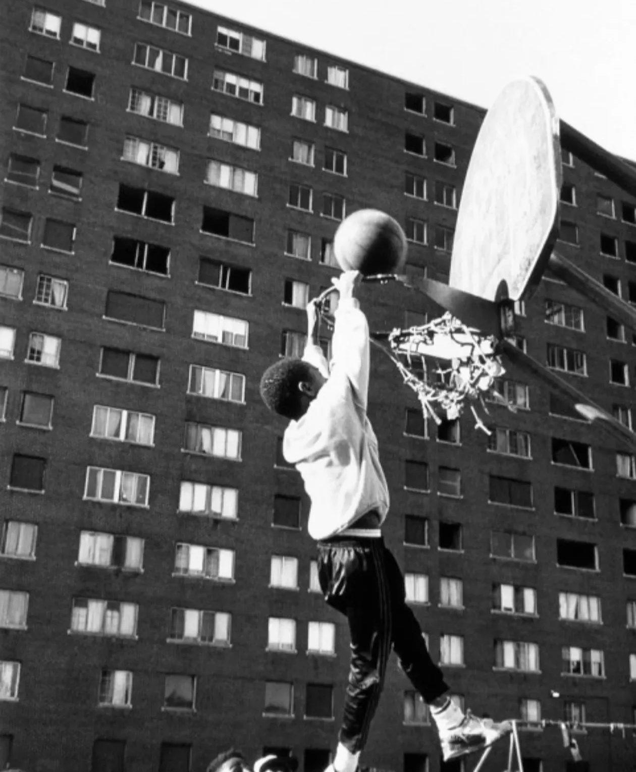 篮天下 1940s -1980s的摄影精选，Basketball in New 