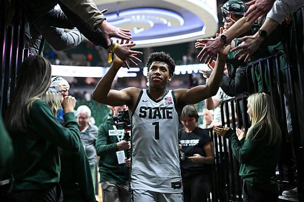 主场作战的全美第10号种子密歇根州立大学经过加时苦战后以85比82战胜了全美第5