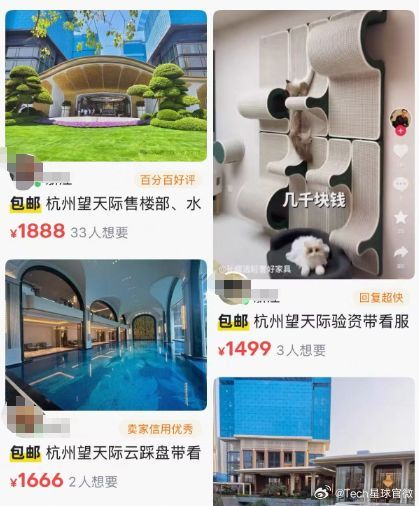 【杭州豪宅验资门槛最高升至8000万元，杭州二手平台1888元就能代验资看房】杭