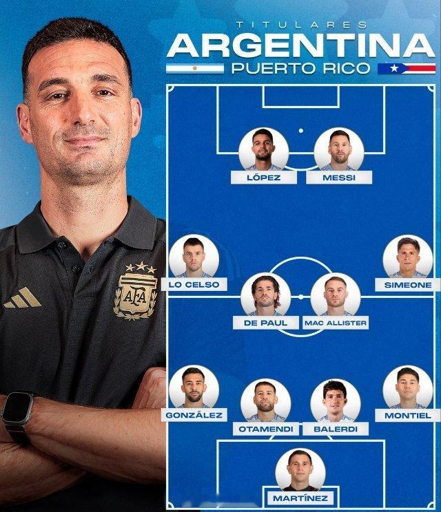 阿根廷vs波多黎各 阿根廷对波多黎各预测首发: 迪布、尼古拉斯冈萨雷斯、巴列尔迪
