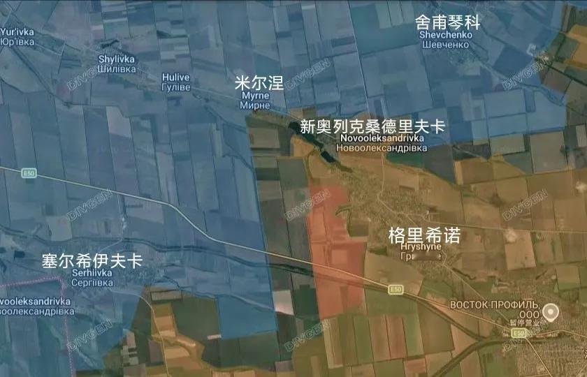俄军中部集群第2集团军在格里希诺西面打出了一个小高潮，拉平了战线。这样不仅使格里