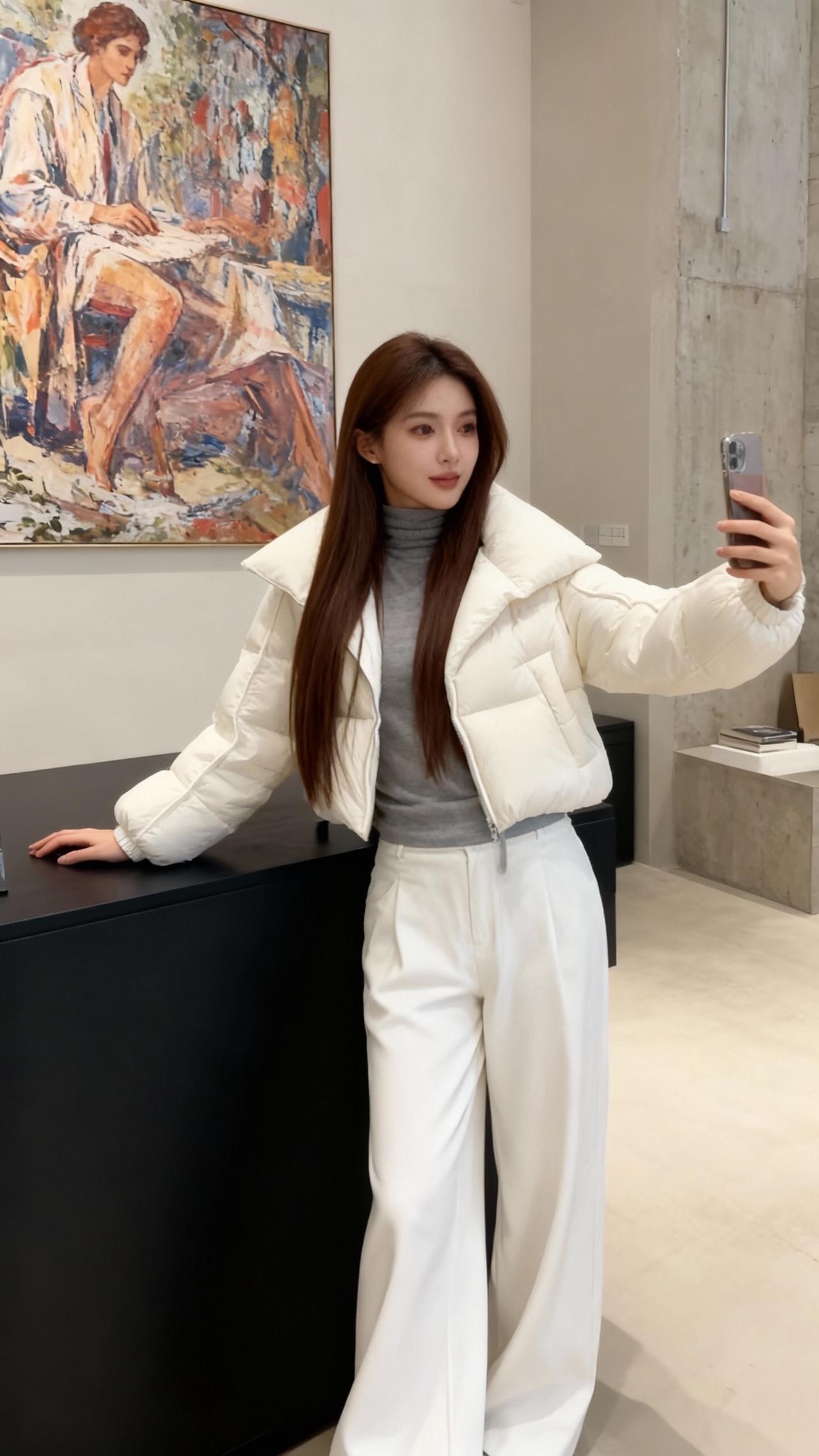 极速降温 你准备好了吗今日穿搭 显高显瘦显腿长 慵懒风穿搭 通勤搭配