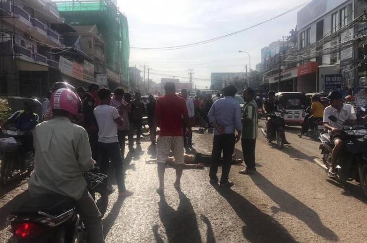 （西哈努克讯）一名中国男子被人枪杀弃尸街头，警方经过缜密调查后，再捕2名中国籍嫌