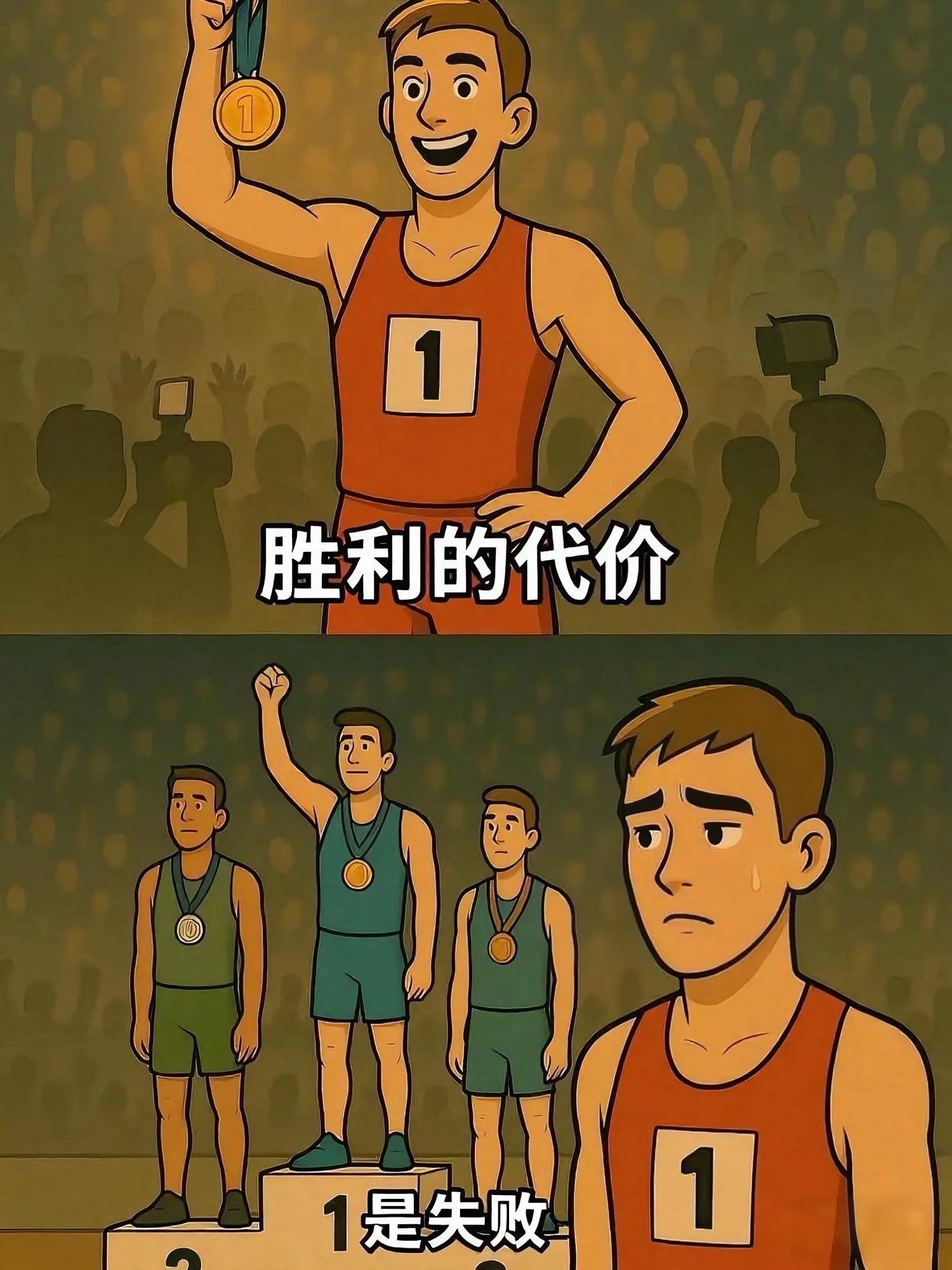 每一次的成功，都是无数个心酸的日夜见证