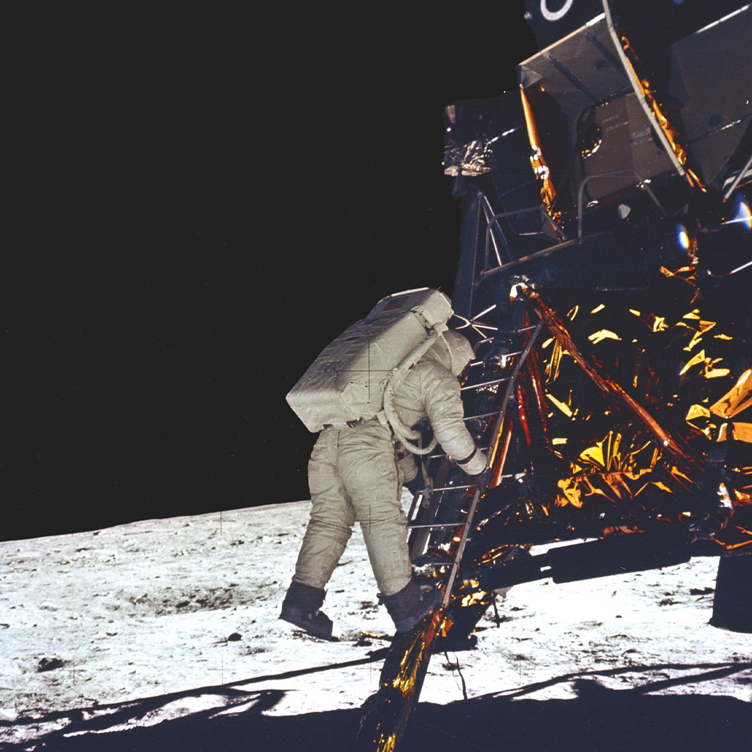 1969年7月20日，尼尔·阿姆斯特朗(Neil Alden Armstrong