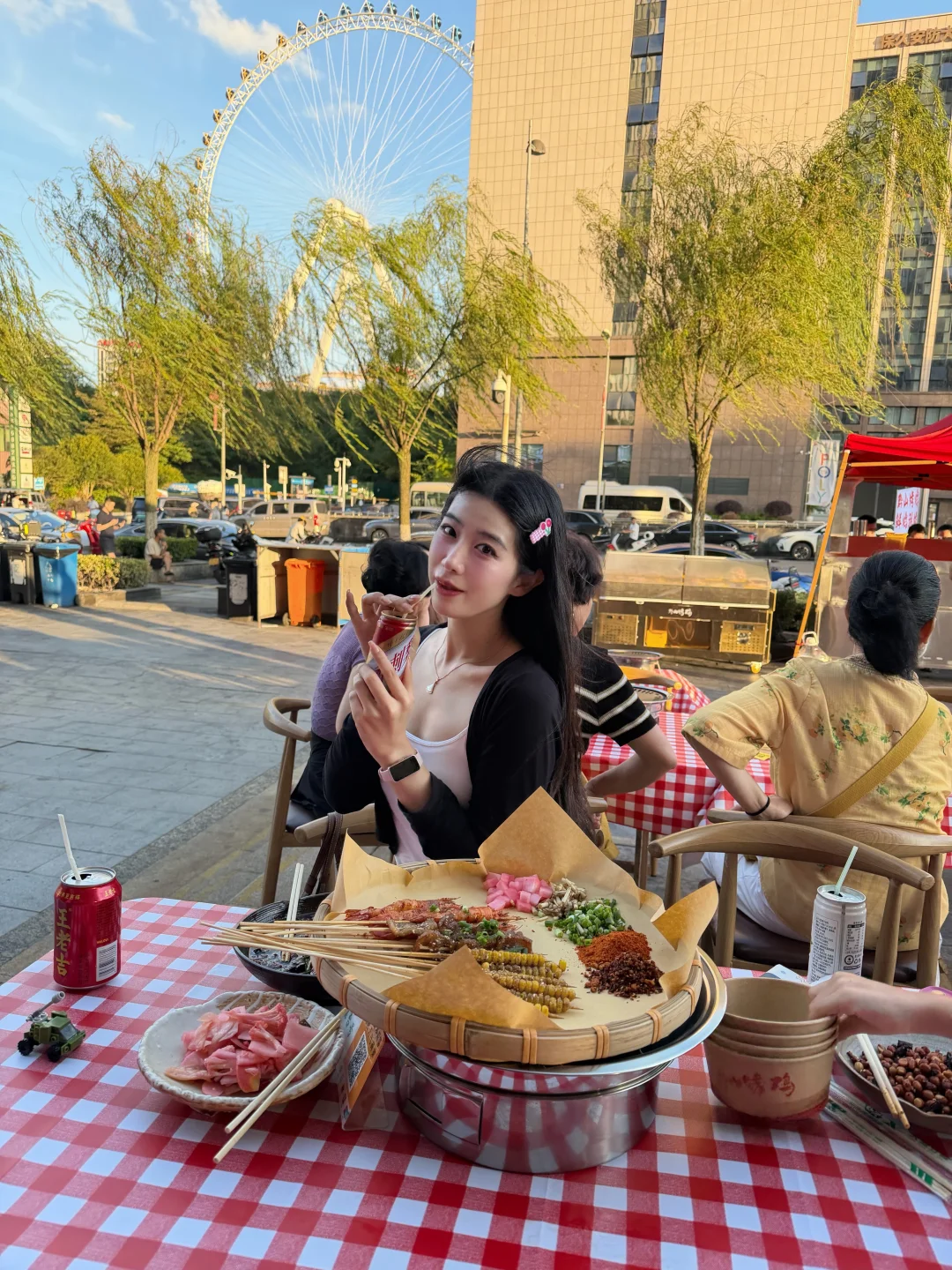 贵阳🎡不吃这家烤鸡 火爆贡菜鸡血会后悔S！！