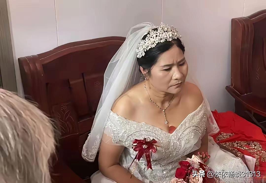 这个年纪穿露婚纱，不觉得尴尬吗？