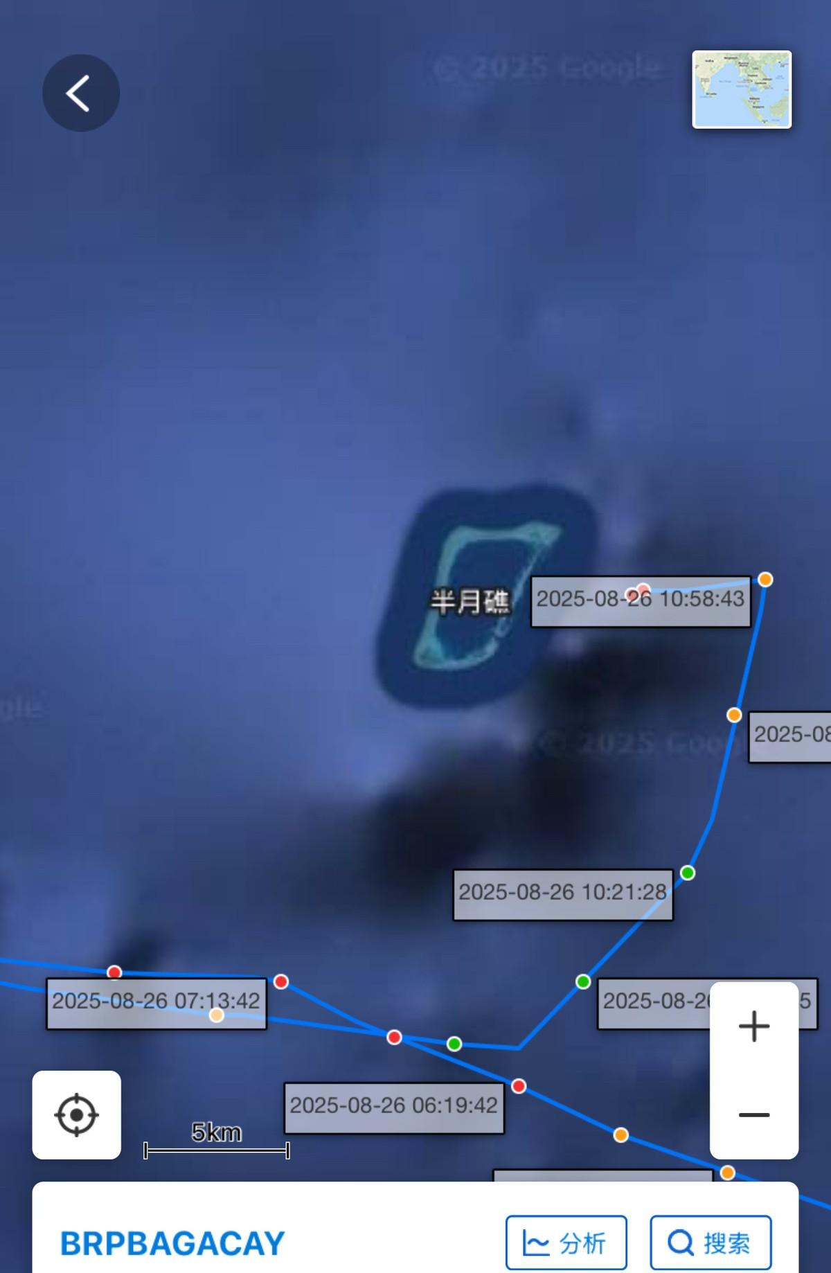 解放军拖船现身仁爱礁，菲律宾侵闯另一岛礁“调虎离山”，中国海警前出拦截

根据船