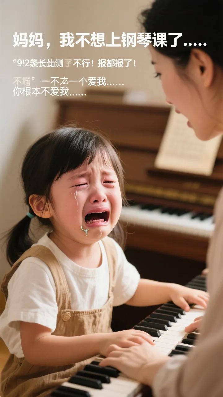 孩子一骂就哭，一哄就赖？99%家长搞反了，第2招亲测7天见效！

“妈妈，我不想