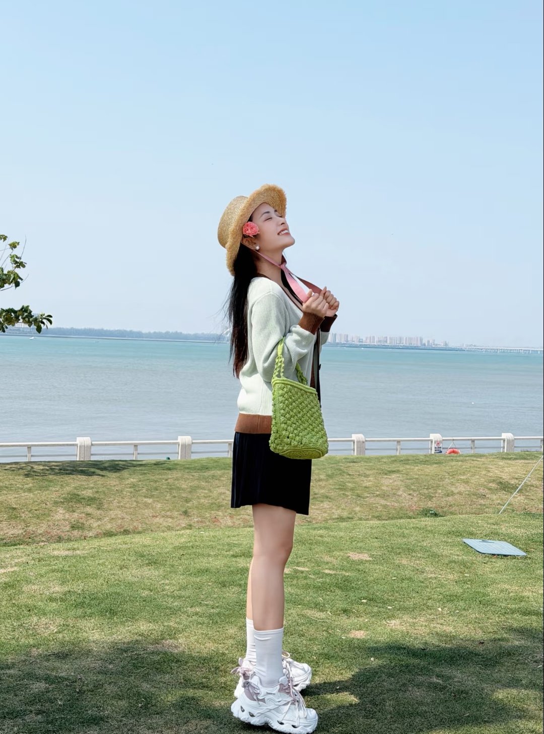 沈月春季蓝绿色系列日常～“向大自然提取色块” 