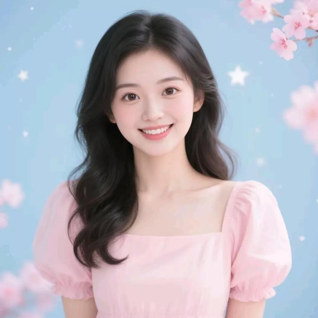 粉衣美人，笑语如花。粉裳花影照 粉纱花衣美人 粉花蓝裳美人 粉裳娇颜 林间粉裳美