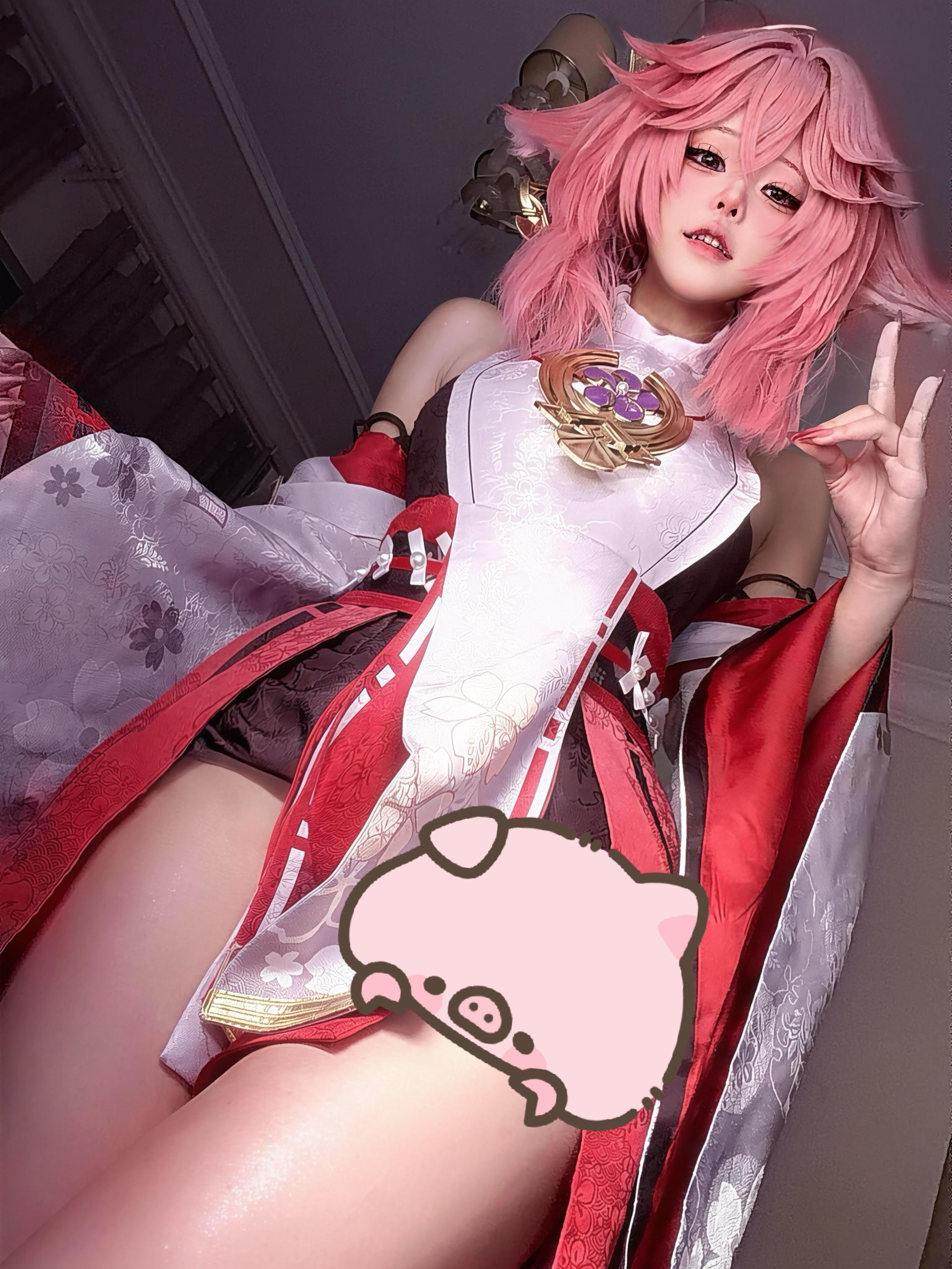 原神 八重神子 肉腿