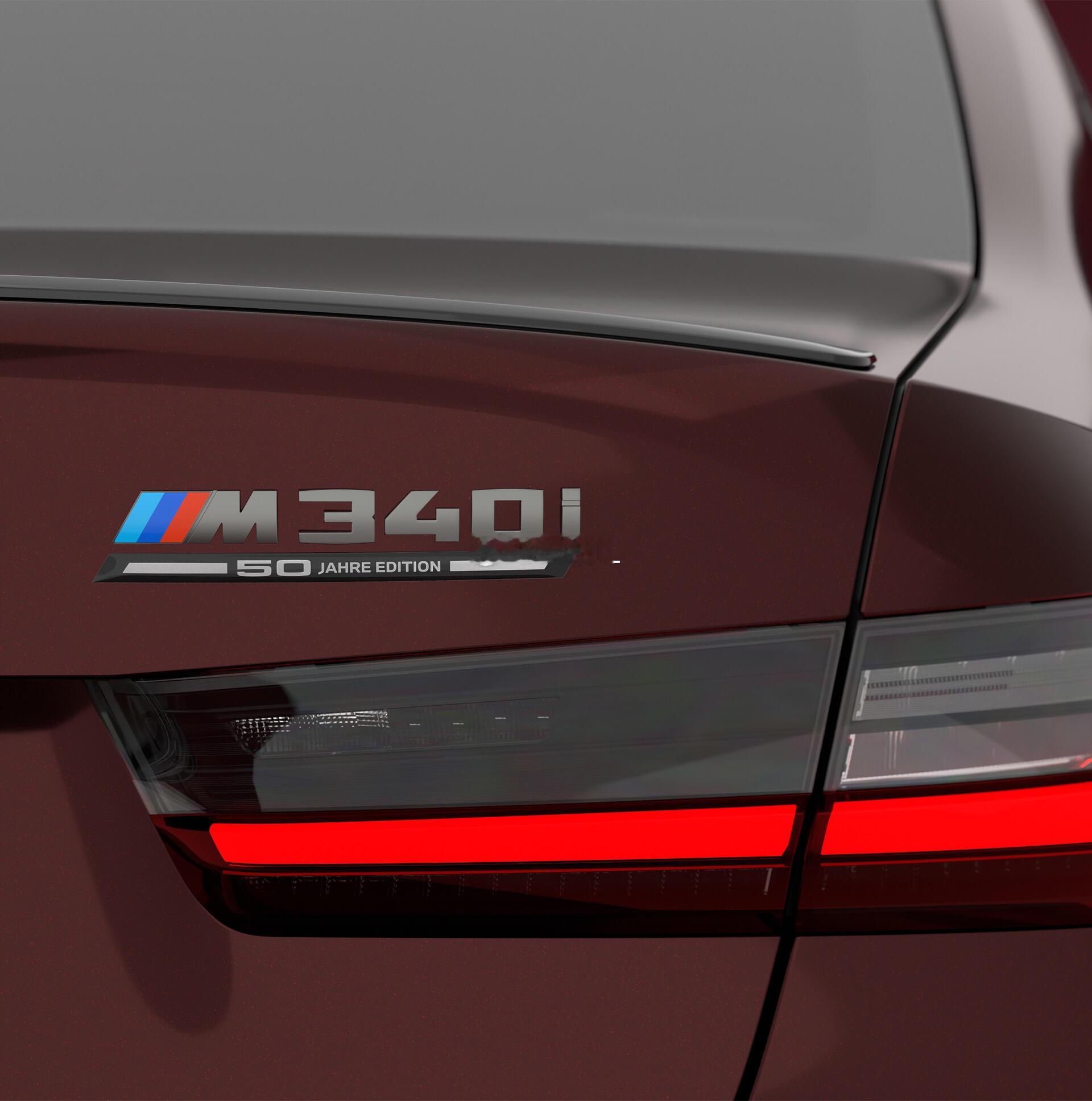宝马最新限量版M340x50Ja hre版,现已开启预定最新50周年限量版M34