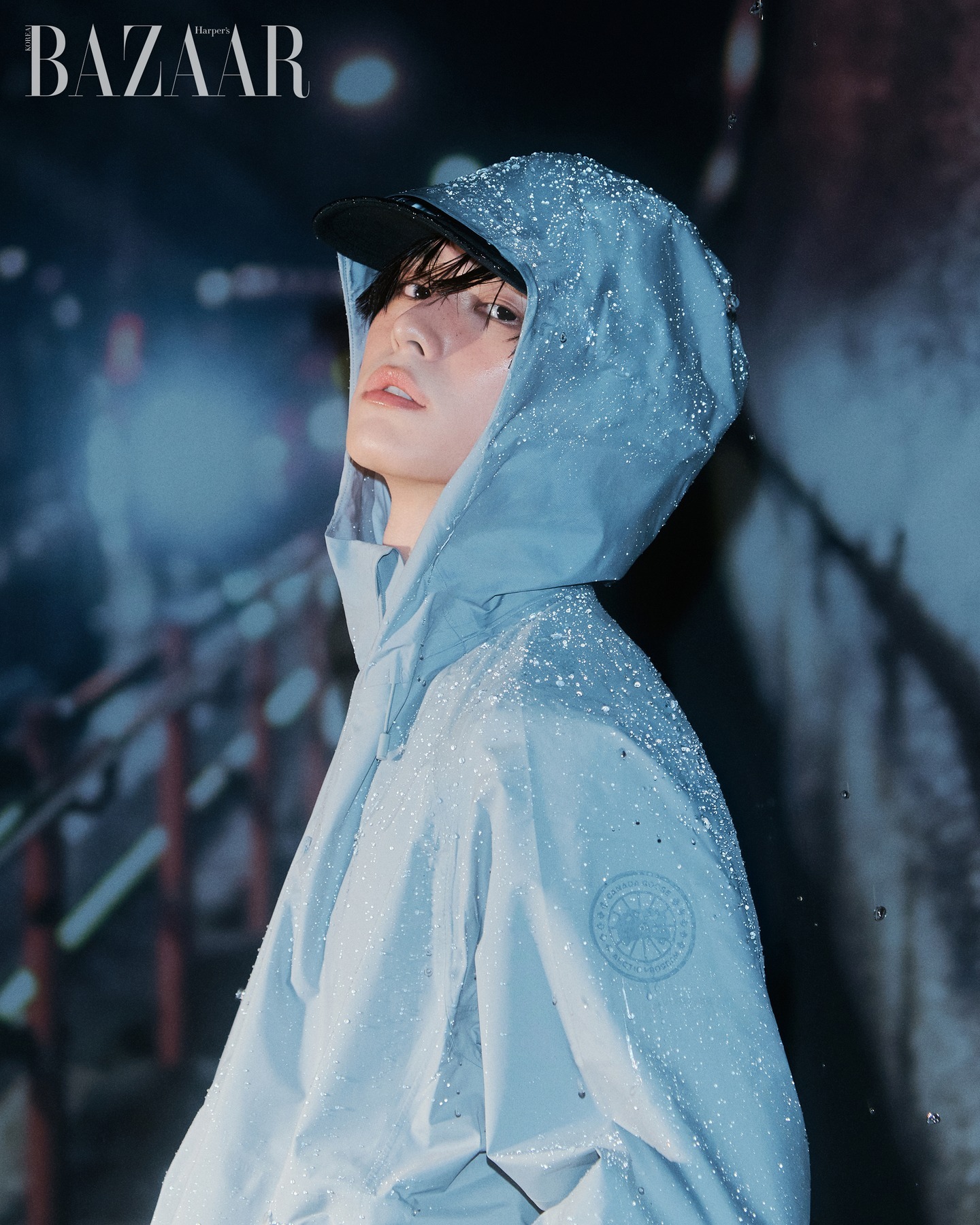 李柱延 x Canada Goose x BAZAAR Korea帅得咧🫶 