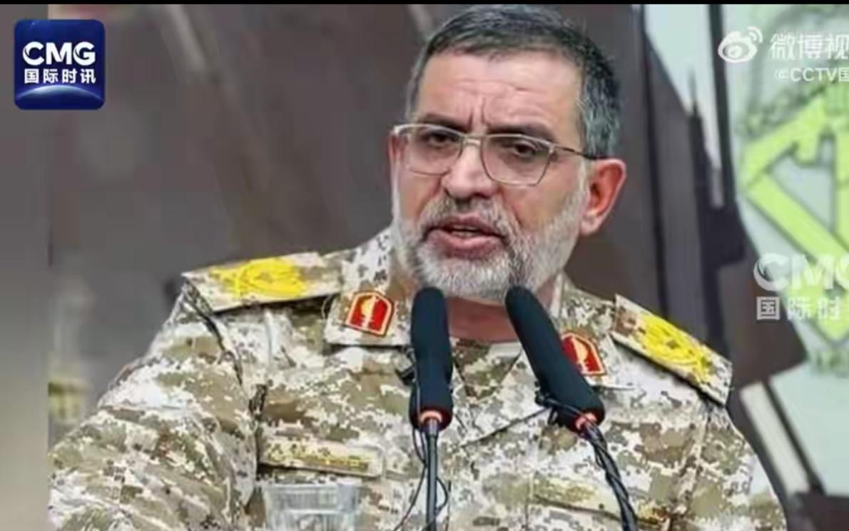 美以的定点清除，继续让伊朗损兵折将！伊斯兰革命卫队发言人阿里·穆罕默德·纳伊尼今