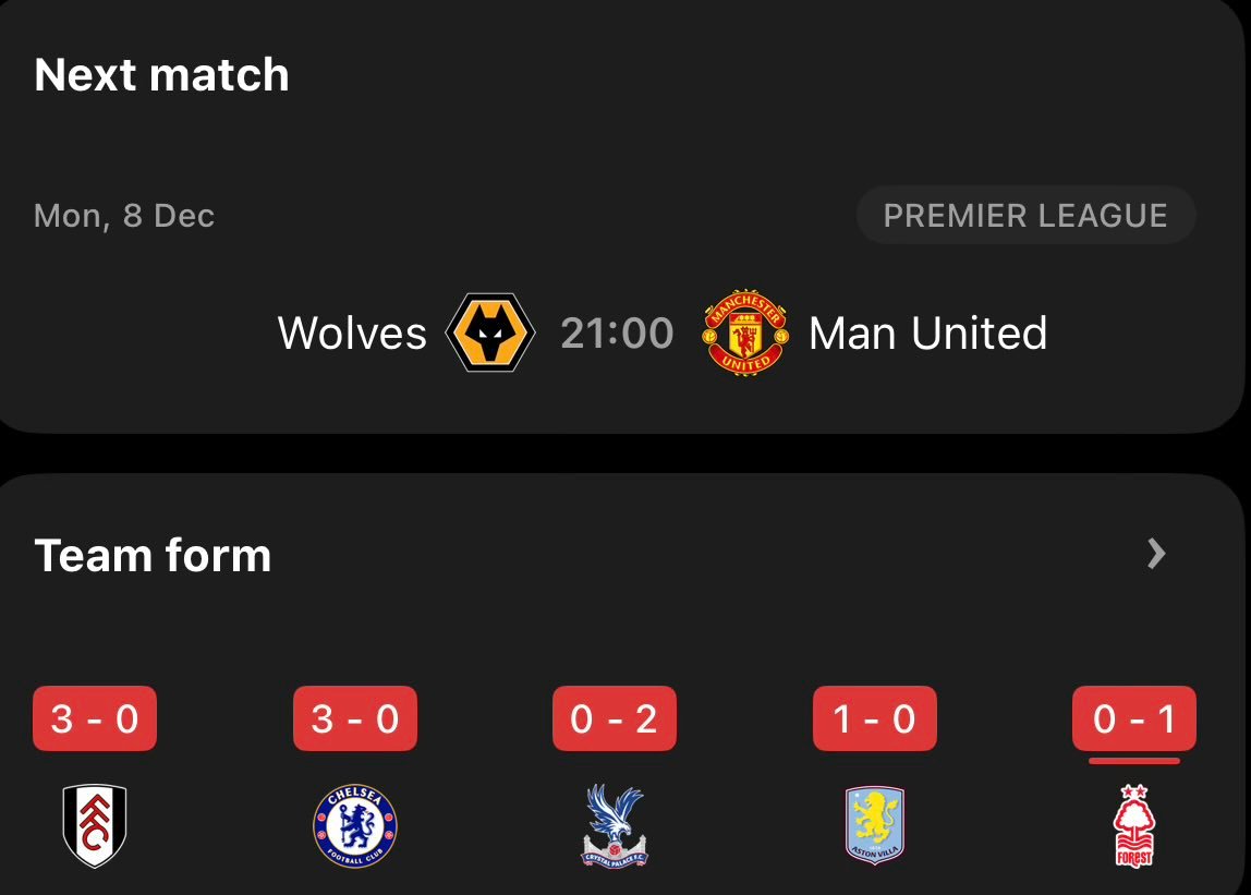 狼队已经5场联赛没有进球了，现在这个挑战给到阿莫林。 