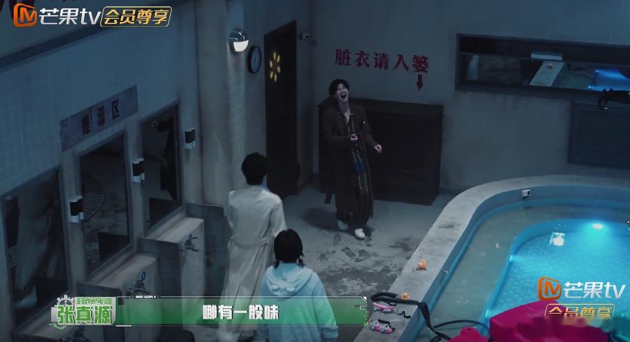 密室大逃脱 我的评分：陈哲远张真源这段我真没绷住密室大逃脱 原本紧张的密室探险，