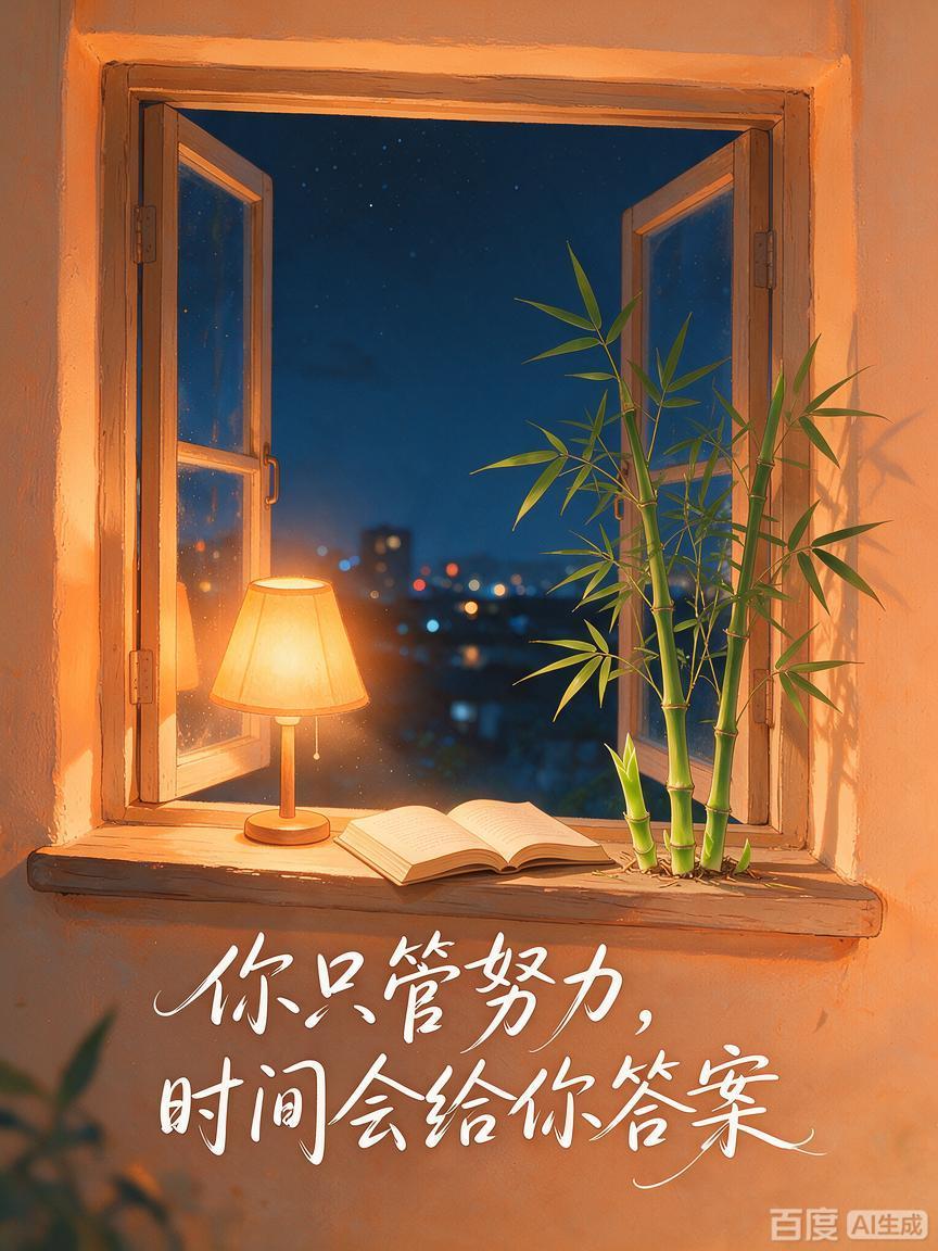 🌙 晚安夜读 | 你只管努力，时间会给你答案夜深了，城市慢慢安静下来。放下手机