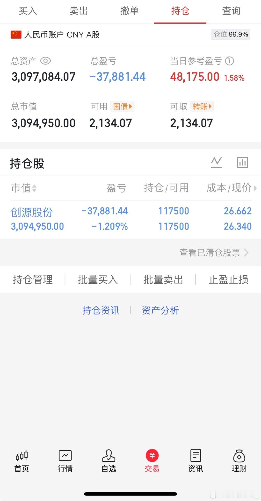 创源股份继续持股，等吃肉，妖哥持续看好 