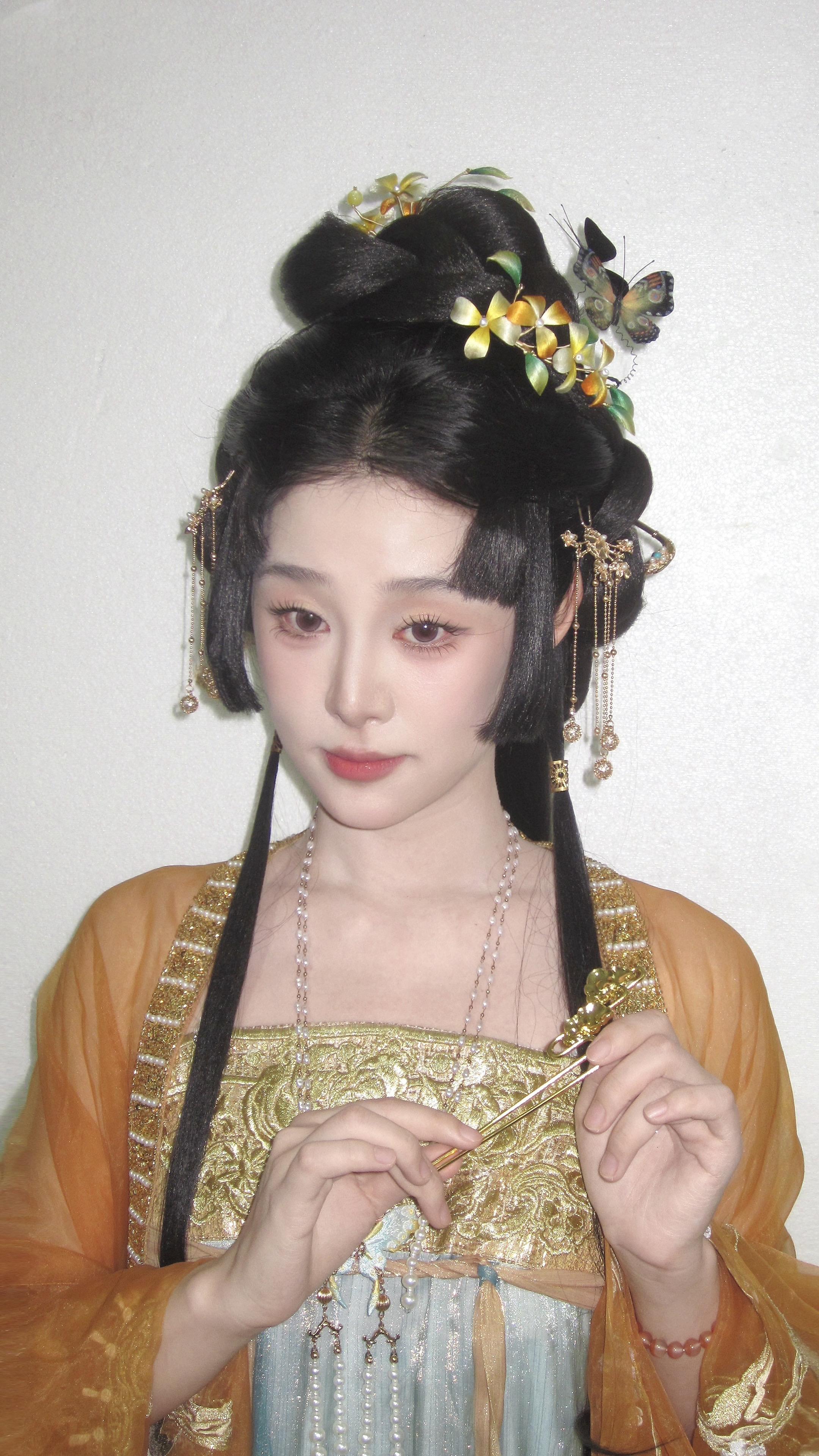 妆造 汉服妆造 古风 发型国风合伙人