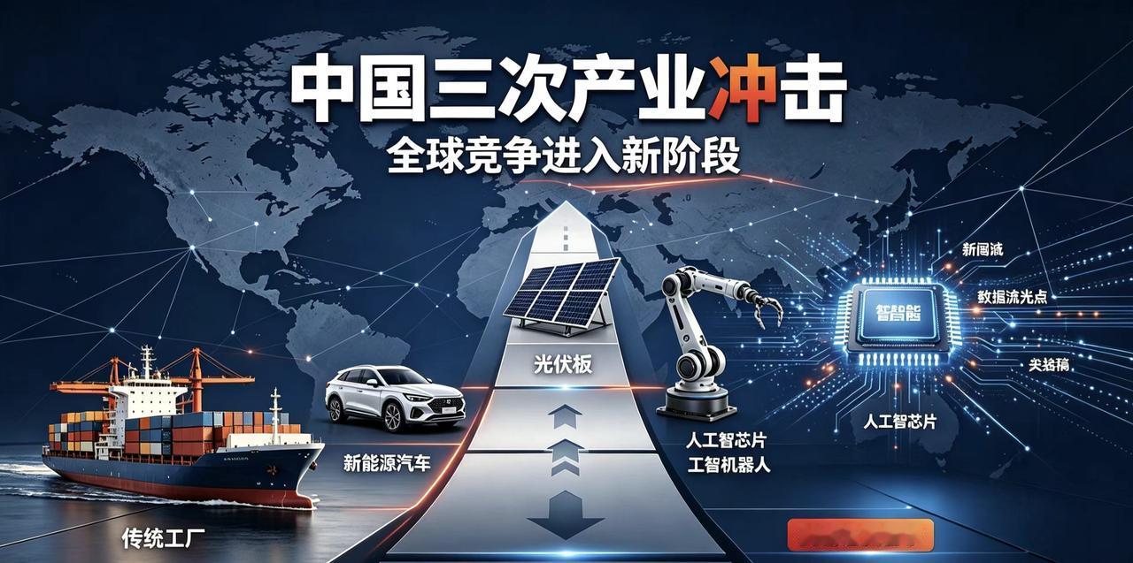 美重磅警告：中国三次产业冲击，美欧难以抵挡
 
近日，美国克林顿政府前劳工部助理