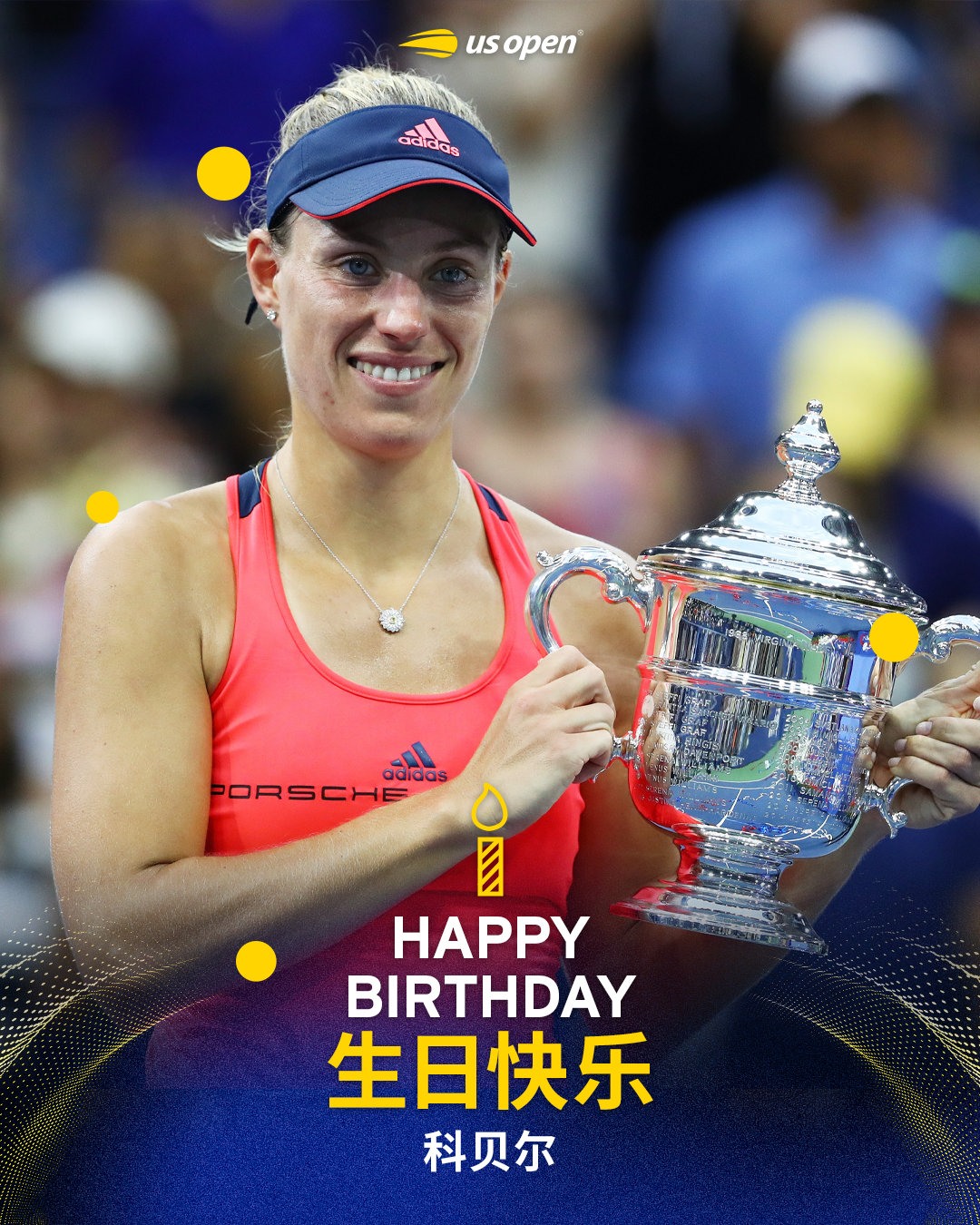 每一分的顽强💪构成了她最锋利的进攻💥祝科贝尔生日快乐🎂美网2026