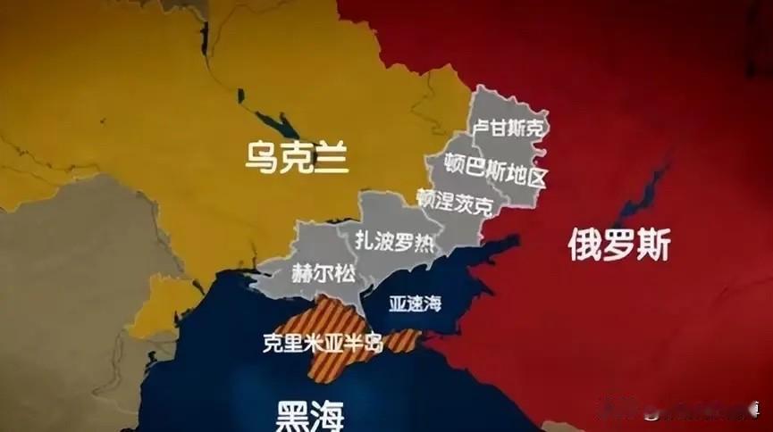 俄乌打了四年多，普京其实不想继续打了，俄军占领的土地，完全可以给俄罗斯民众一个交