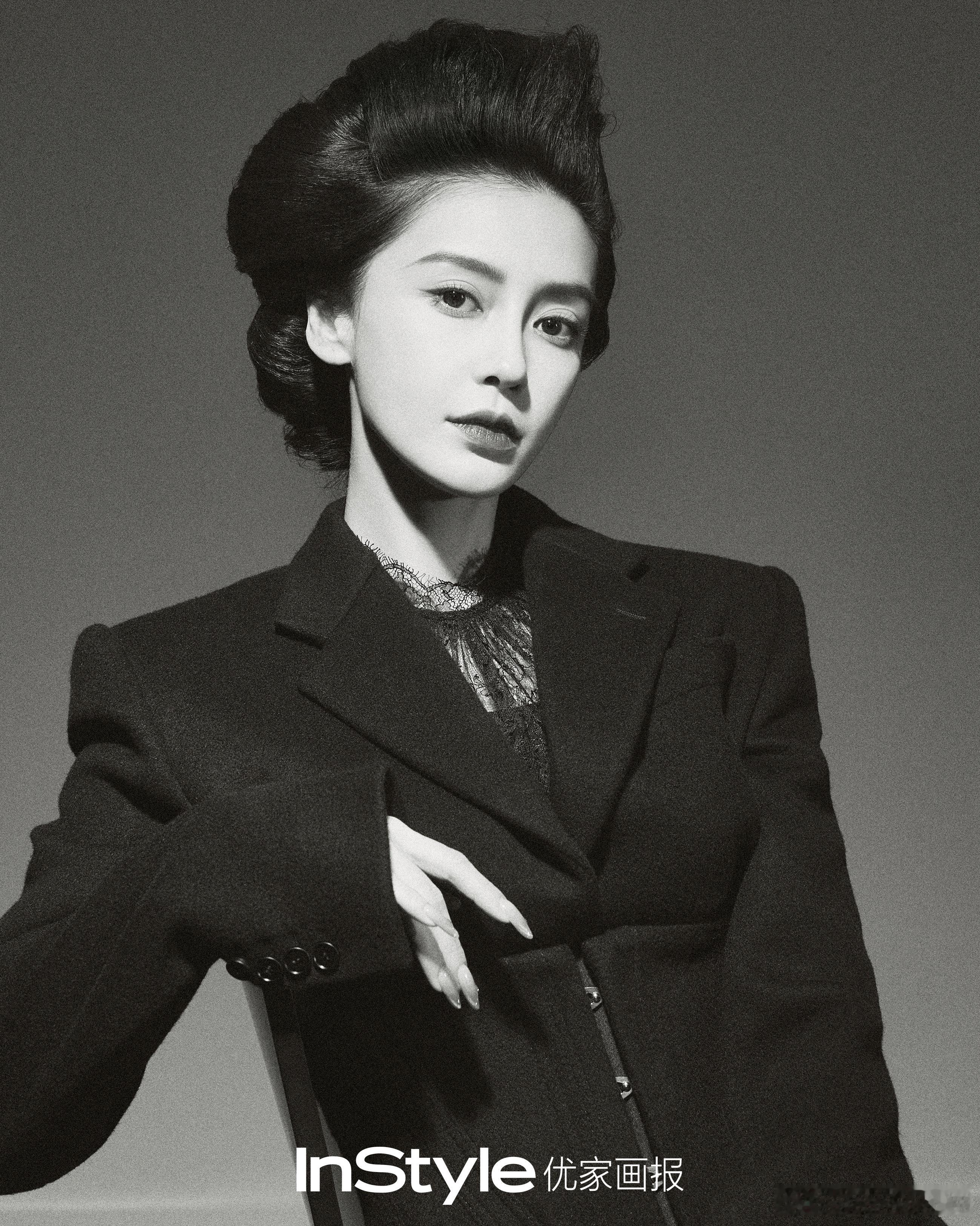 Angelababy杨颖—InStyle优家画报10月刊内页大片虽是小刊，但成片