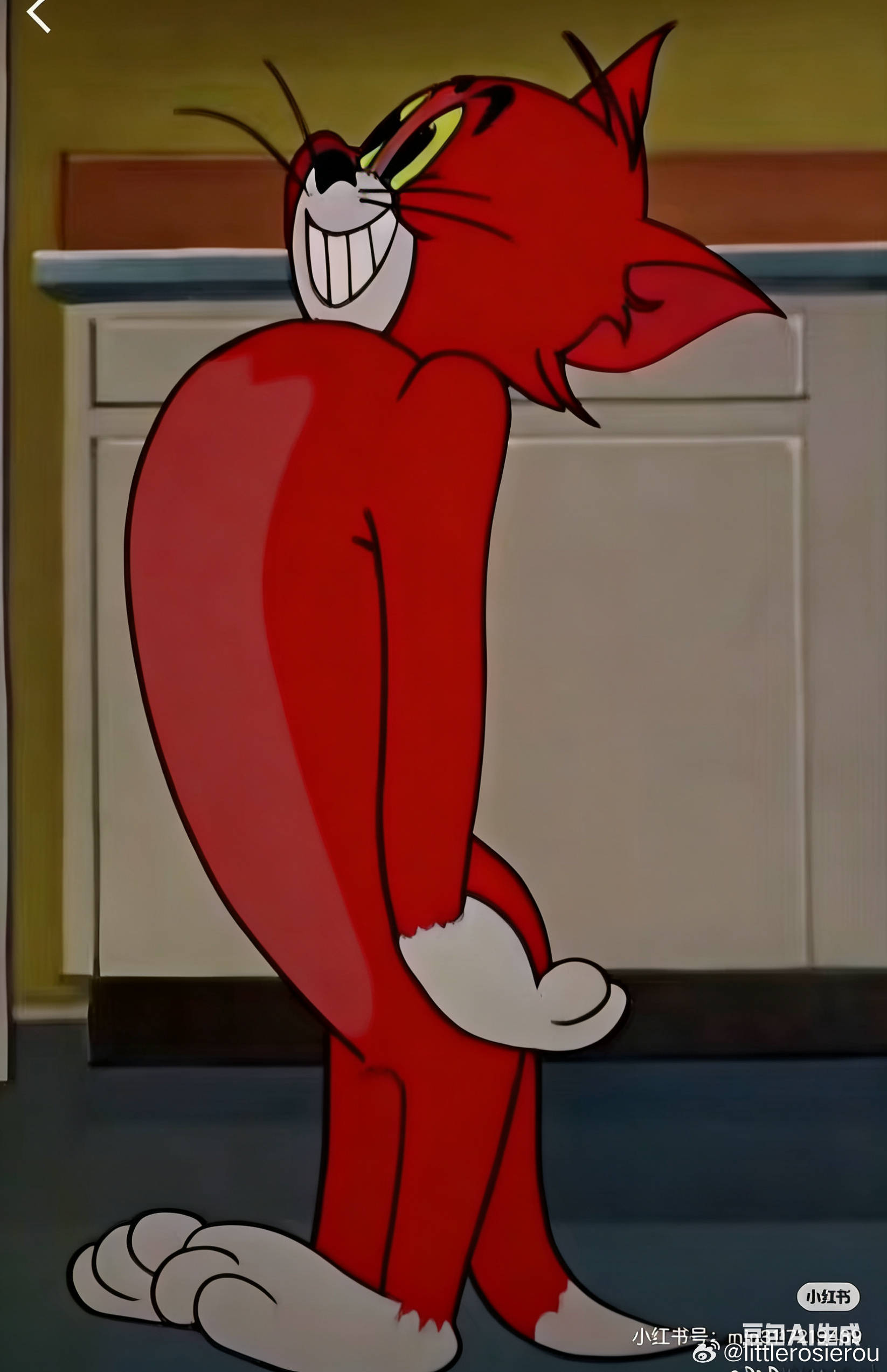 我服了怡丝说她像汤姆猫章子怡穿的比红毯还红