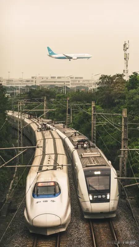 说实话在国内坐高铁比飞机还舒服，还省事。

就是机场一般都是离市区远，还要安检，