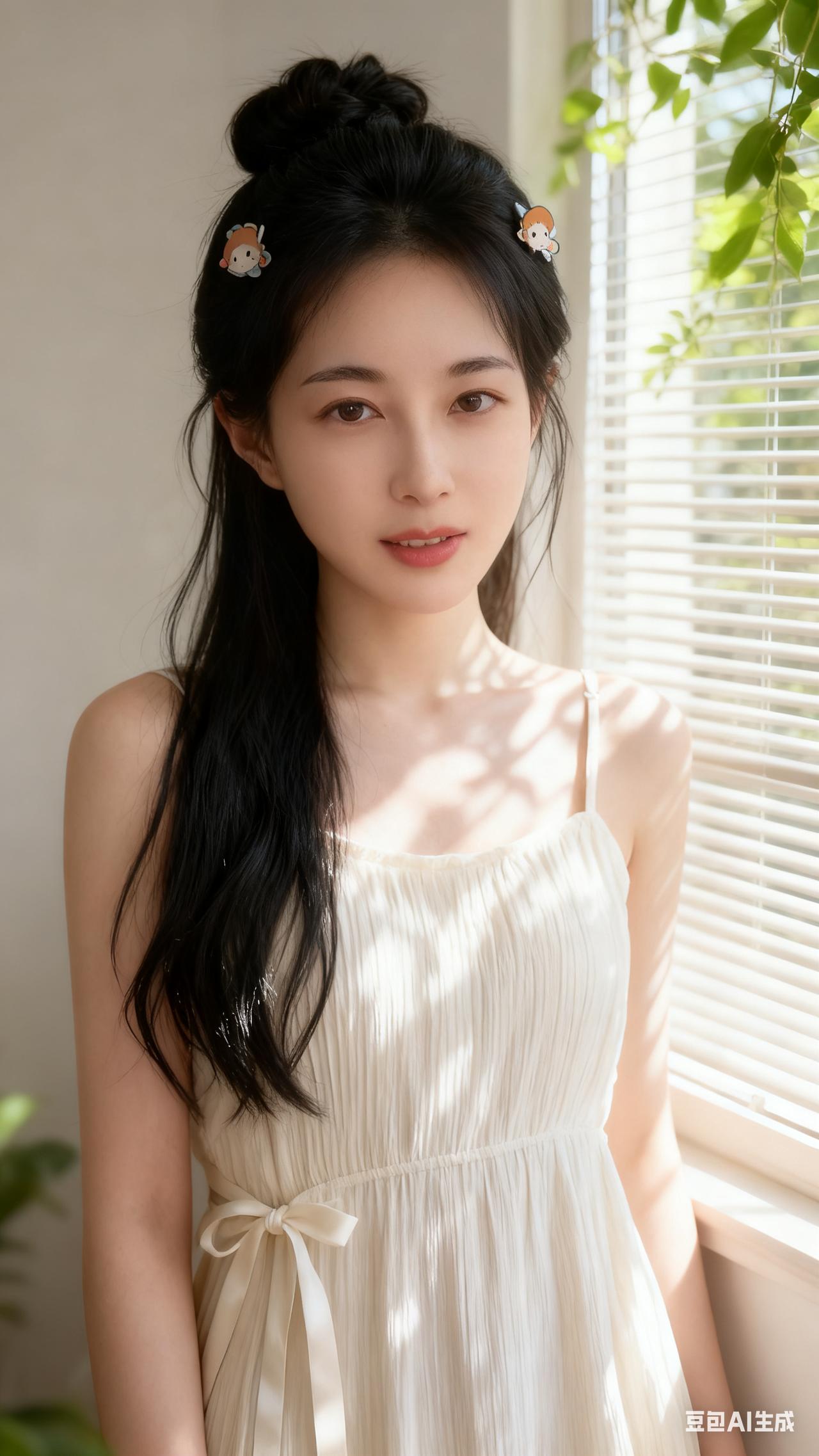 清新夏日穿搭，简约优雅，少女心满满！