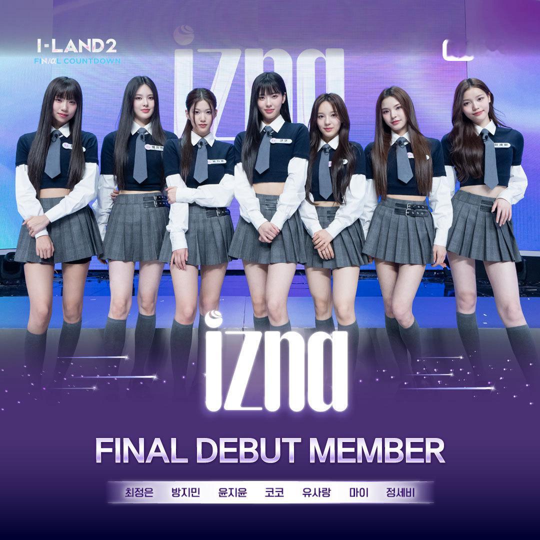 240704 Mnet为 izna 全新的开始和无限的可能性加油💘 