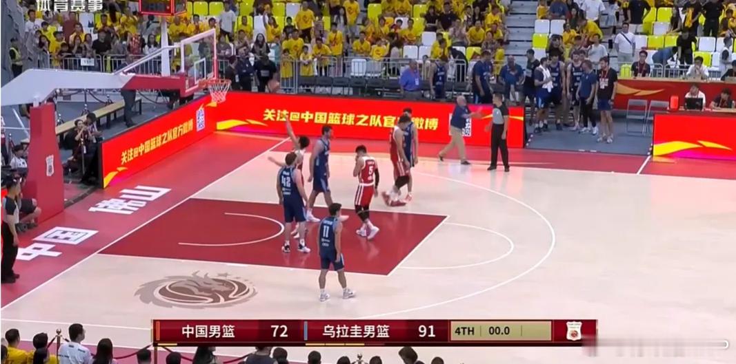中国男篮不敌乌拉圭男篮 中国男篮今晚做出人员轮换，蒋浩然取代胡金秋、赵继伟取代胡
