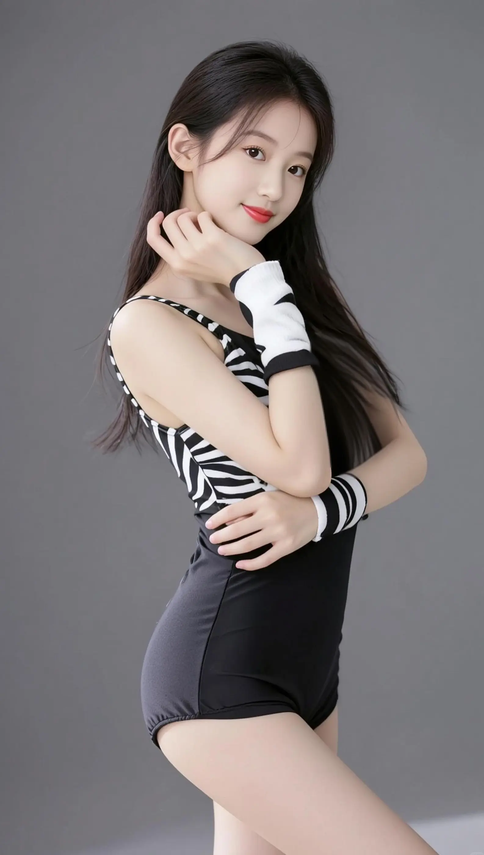 AI优雅泳装写真 ai创作