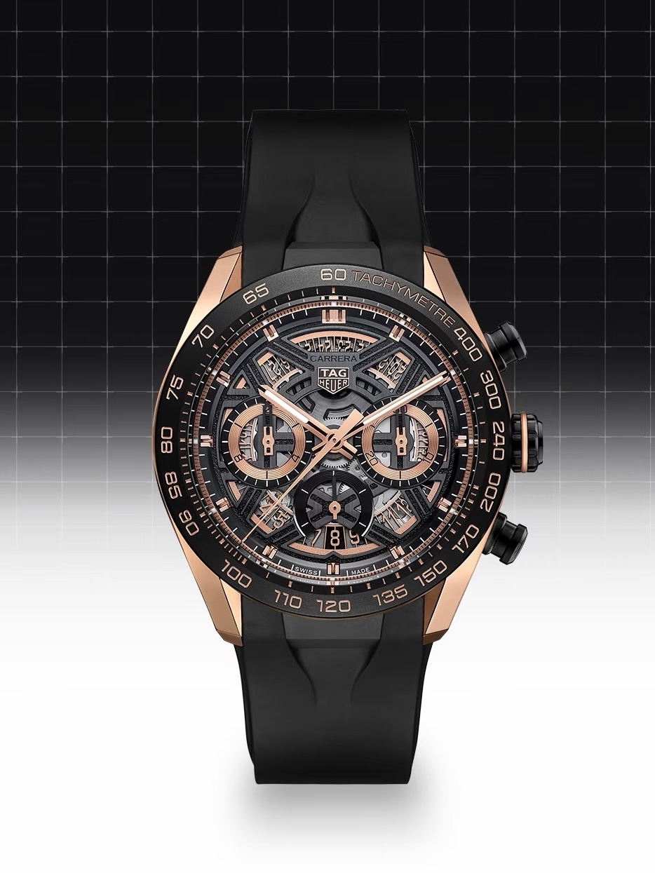 奥运冠军佩戴TAG Heuer泰格豪雅卡莱拉系列 Extreme Sport 计