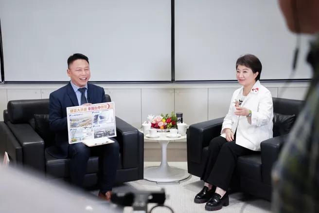 台中市是全国第二大城市，但建设一流！市长卢秀燕近日接受《中时新闻网》节目「政经向