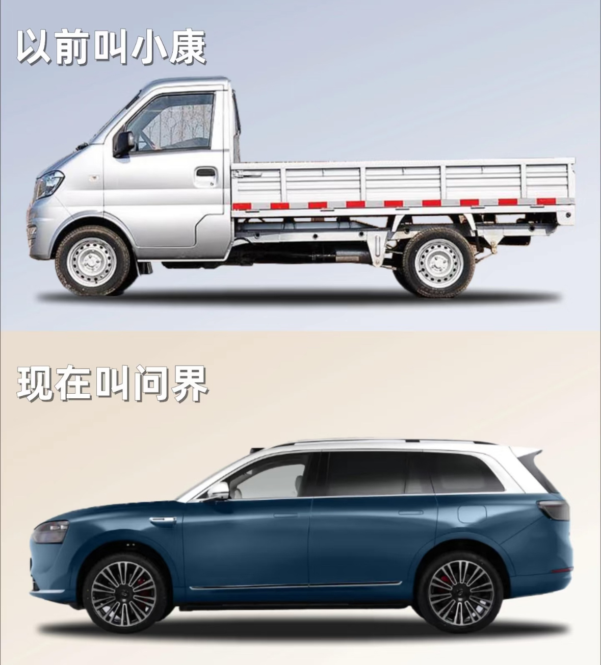 这张图的故事，有的人看到的是：坚决拥抱强者、时代，凤凰涅槃、丑小鸭变白天鹅。还有